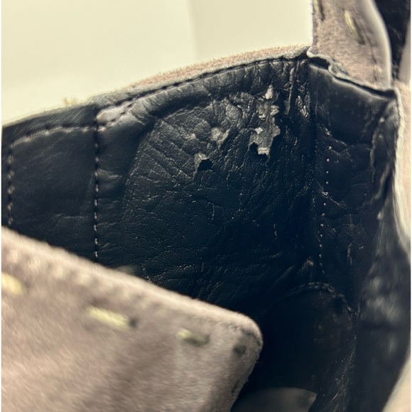 NWOT Aerosoles Arezzo Bootie women’s size 5.5. Color Grey Faux Suede - Picture 15 of 15